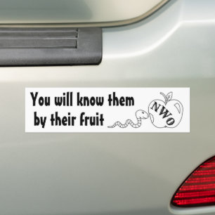 Du känner dem Bumper Sticker Bildekal