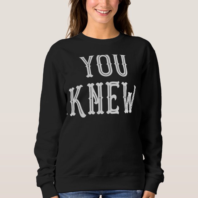 Du känner till utfall 1 t shirt (Framsida)