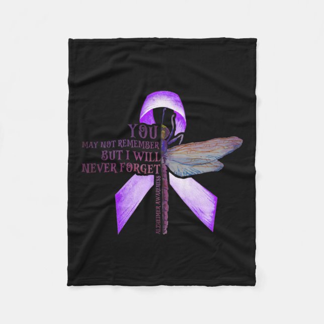 Du kanske inte kommer ihåg Alzheimerheimer Fleecefilt (Framsidan)