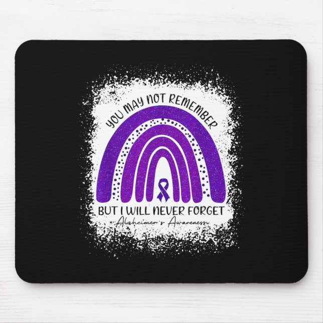 Du kanske inte kommer ihåg, men jag kommer aldrig  musmatta (Framsidan)