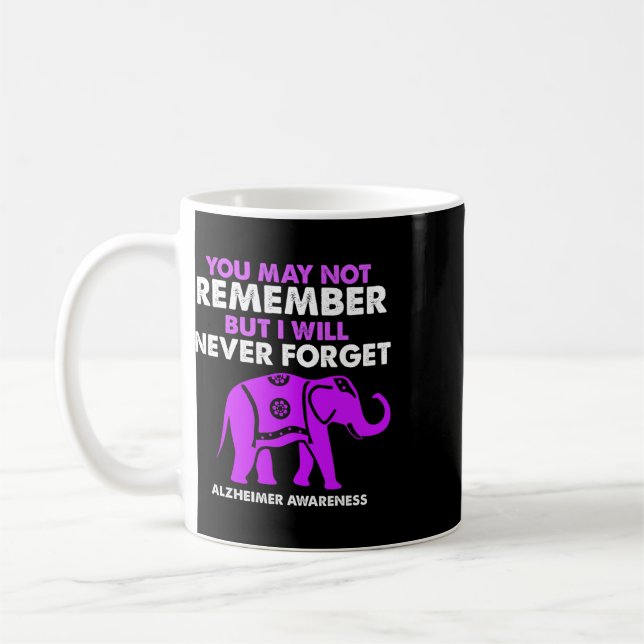 Du kanske inte minns Jag kommer aldrig att glömma  Kaffemugg (Vänster)