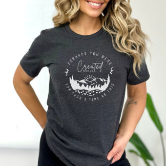 Du kanske Skapades Esther Christian T-Shirt