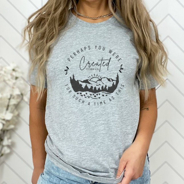 Du kanske Skapades Esther Christian T Shirt (Skapare uppladdad)