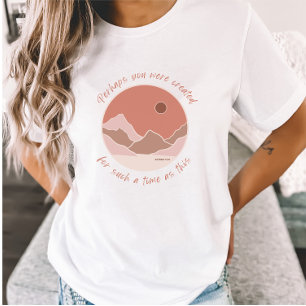 Du kanske var Skapat Rosa Mountain Christian T Shirt