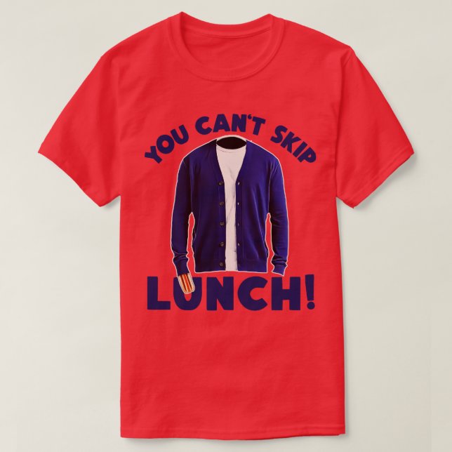DU KANTAR SKIP LUNCH T SHIRT (Design framsida)
