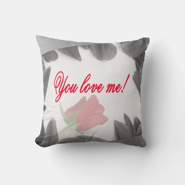 Du Kärlek Me - Pillow Kudde (Framsida)