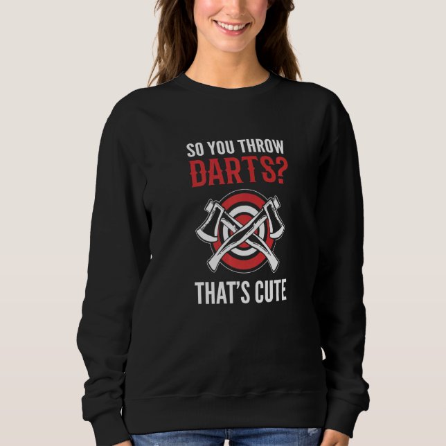 Du kastar Dart Builder   T Shirt (Framsida)