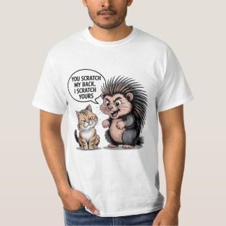 Du Kilar Min Rygg Söt Rolig T-Shirt Present För He