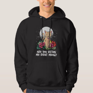 Du Kittar Mig Rätt  Katt  Humor Katt-tema Hoodie