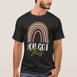 Du Klarar Det För Lärarens Elevtestdag Regn T Shirt