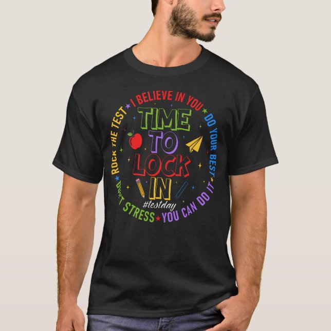 Du Klarar Det Här Testdag Statlig Provtid För Att  T Shirt (Framsida)