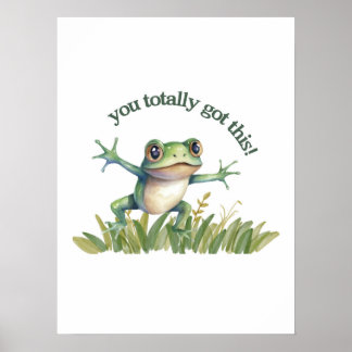Du klarar det här! Värdeaffisch papper (Matte) Poster