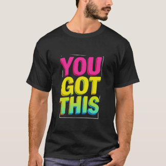 Du Klarar Det Motivational Typography T Shirt