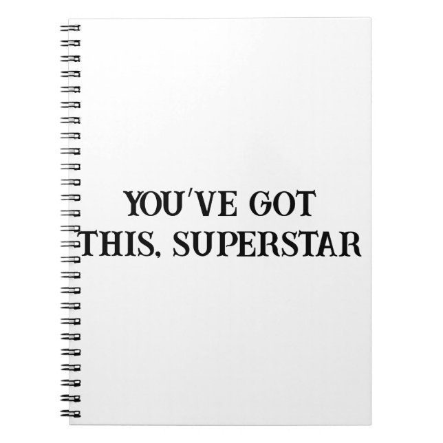 Du Klarar Det Motivationsanteckningsbok Anteckningsbok (Framsidan)