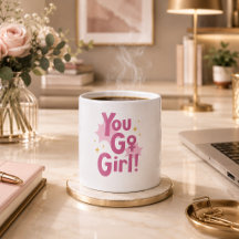 Du Klarar Det Rosa Mugg | Inspirerande Kaffe Kopp