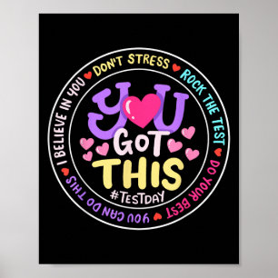 Du Klarar Det Stressar Inte Gör Ditt Motiverande T Poster