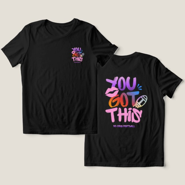 Du Klarar Det  T Shirt (Design fram och bak)