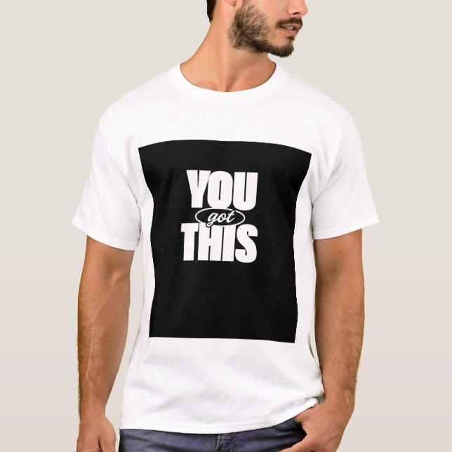 DU KLARAR DET. T-SHIRT MED TEXT (Framsida)