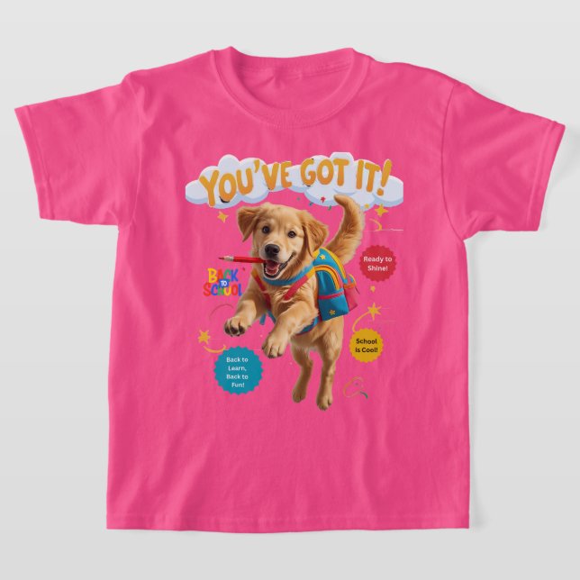 Du Klarar Det! – Tillbaka till Skolglädje T Shirt (Laydown)
