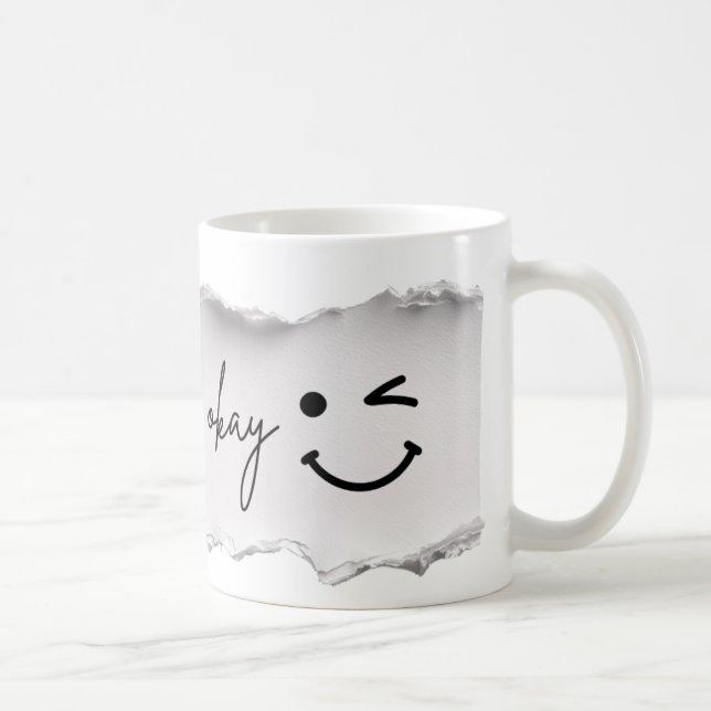 Du Klarar Dig Bra – Positiv Påminnelsepresent Kaffemugg (Höger)