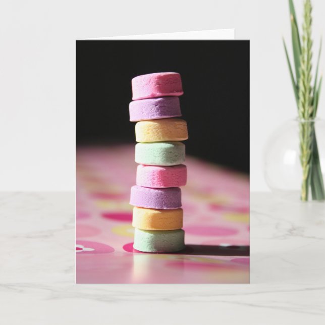 Du knackar på mig! helgkort (Framsida)