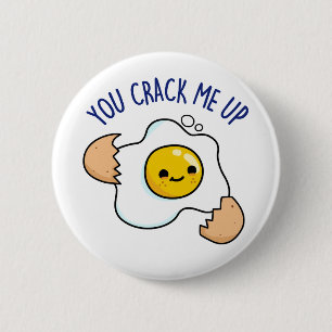 Du knäckte mig på en konstig Egg Pun Knapp