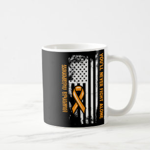 Du Kommer Aldrig Slåss Ensam Blodcancer Leukemi Me Kaffemugg