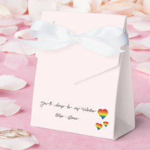 Du kommer alltid att vara min älskade HBTQ-hjärtan Presentaskar