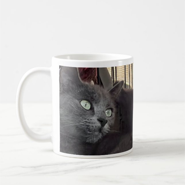 Du Kommer Alltid Att Vara Min Bebis. Katt Kaffe Mu Kaffemugg (Vänster)