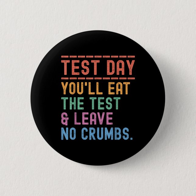 Du kommer att äta den där dagen för testning av be knapp (Framsida)