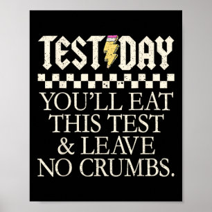 Du kommer att äta denna test och lämna inga smulor poster
