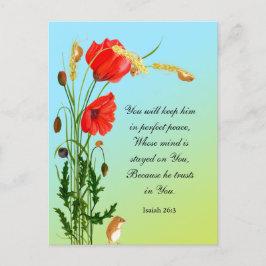 Du kommer att behålla honom i perfekt-fred vykort