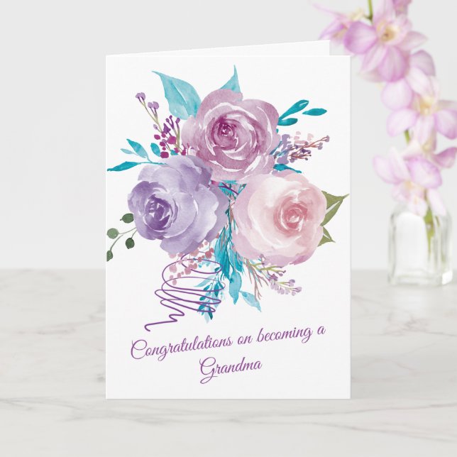 Du kommer att bli en mormor kort (Orkide)