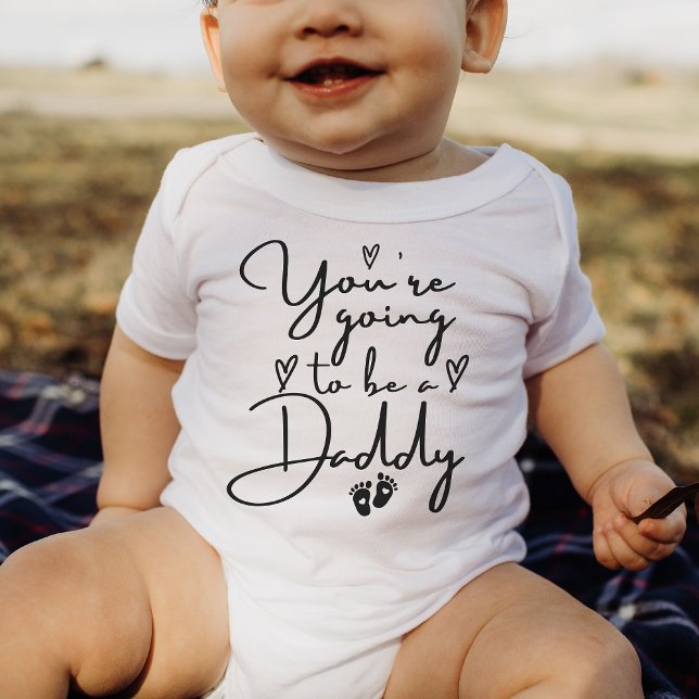 Du kommer att bli ett meddelande från pappa Baby T Shirt (Skapare uppladdad)