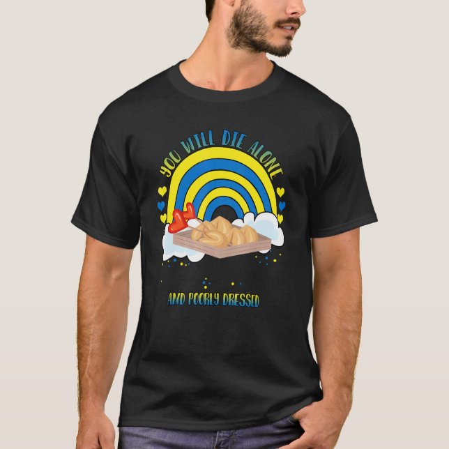 Du kommer att bli illa förtryckt Sarkastic Ord på T Shirt (Framsida)