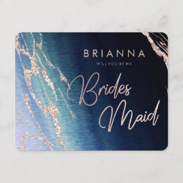 Du kommer att bli min bridesmaid inbjudningar