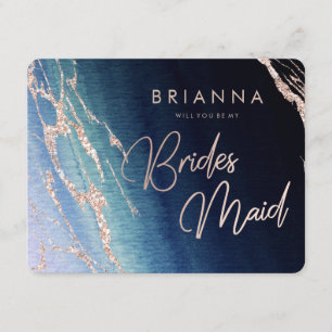 Du kommer att bli min bridesmaid inbjudningar