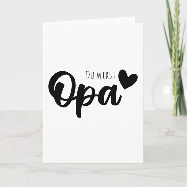 Du kommer att bli morfar kort (Framsida)