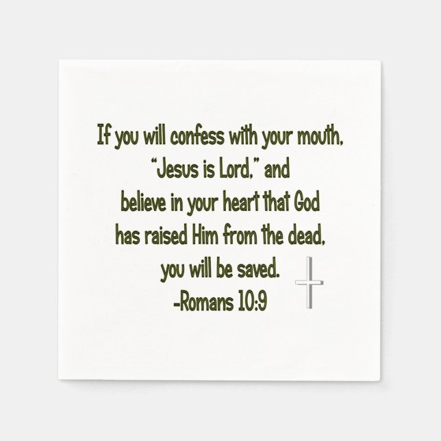 Du kommer att bli sparad pappersservett (Framsidan)