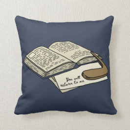 Du kommer att Färg Dekorativ kudde