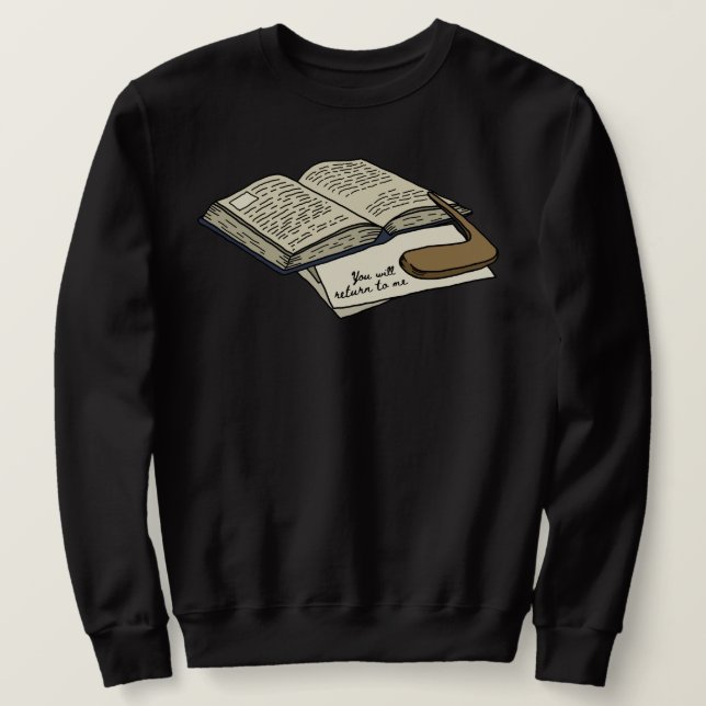 Du kommer att Färg Sweatshirt (Design framsida)