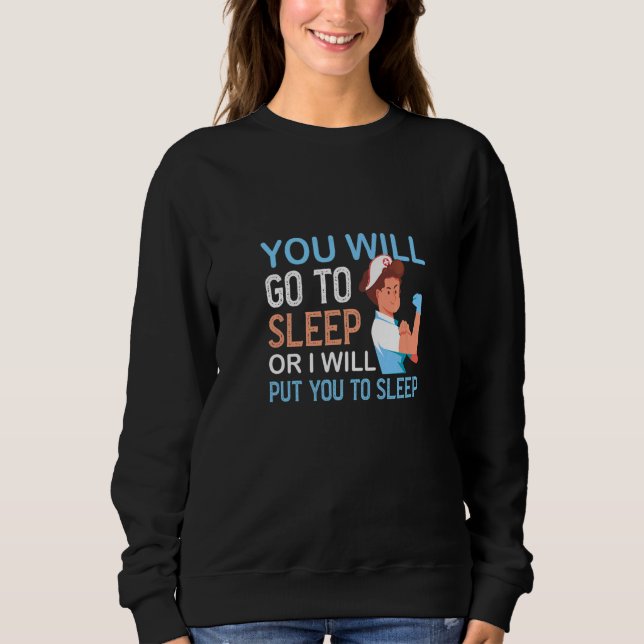 Du kommer att gå till sömnanestesiologen medicin t shirt (Framsida)