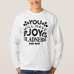 Du Kommer Att Ha Glädje Och Fröjd Inspirerande Cit T Shirt