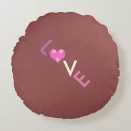 Du kommer att kärlek den här Söten Rund Kudde