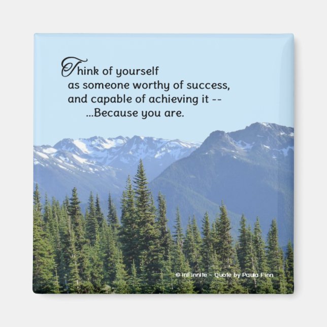 Du kommer att lyckas.. inspirationsoffert magnet (Framsidan)