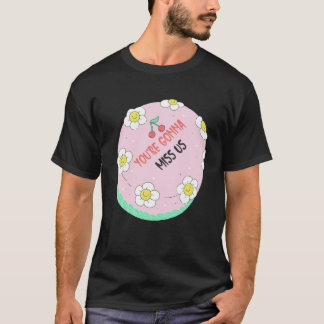 Du kommer att sakna oss Cake Idea Farewell Colleag T Shirt