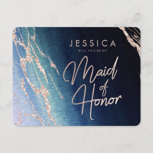 Du kommer att vara min Maid of honor Inbjudningar