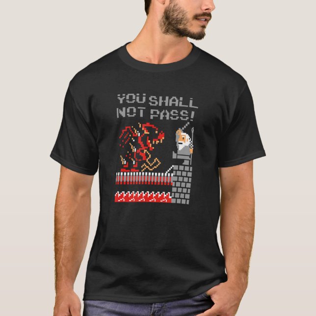 Du kommer inte att klara dig! Funny Novelty Manar  T Shirt (Framsida)