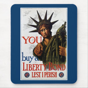 Du köper en Liberty Bond Musmatta