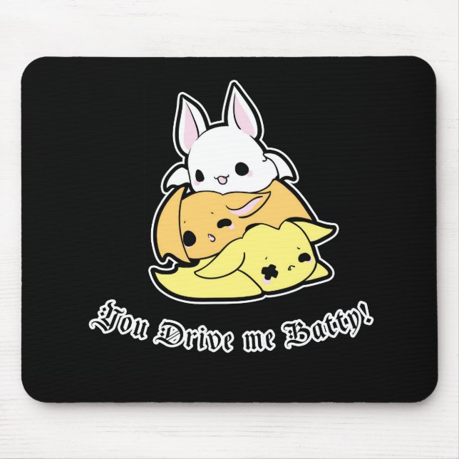 Du kör mig som är batty! Musen vadderar Musmatta (Framsidan)